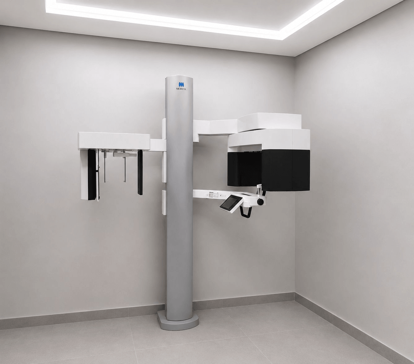 Aparelho de radiografia panorâmica e tomografia de alta resolução Morita X800
